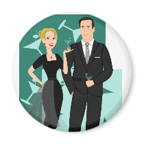 Get Your Martinis Ready! magnets by trennea Get Your Martinis Ready! magnets