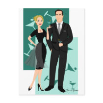 Get Your Martinis Ready! Postcards