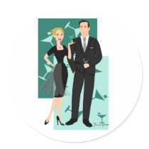 Get Your Martinis Ready! stickers