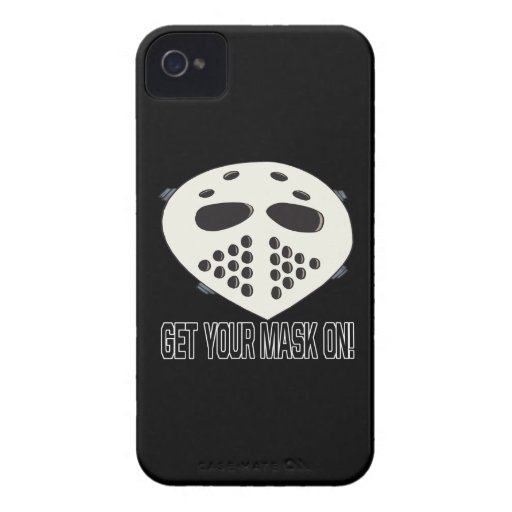 Get Your Mask On iPhone 4 Cover