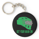 Get Your Mask On keychains