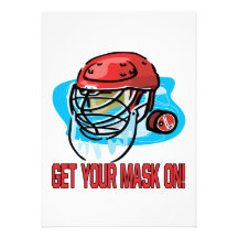 Get Your Mask On Personalized Invites