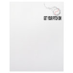 Get Your Pitch On Letterhead Design