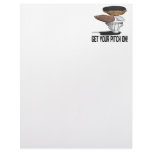 Get Your Pitch On Letterhead Design