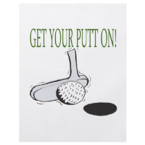 Get Your Putt On Flyer Design