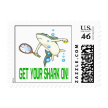 Get Your Shark On Stamps