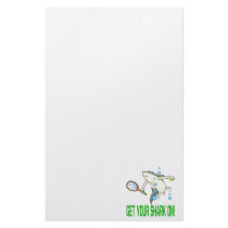 Get Your Shark On Stationery Design