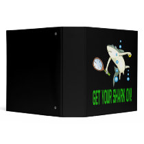 Get Your Shark On Vinyl Binders