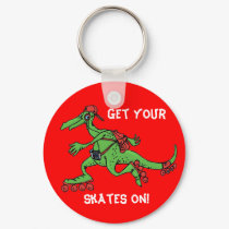 Get your, Skates on! | Keychain by celtxian Get your, Skates on! | Keychain