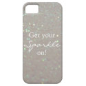 Get your Sparkle on faux glitter iphone 5 case