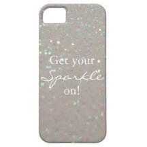 Get your Sparkle on faux glitter iphone 5 case