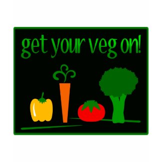 Get Your Veg On! With Assorted Veggies shirt