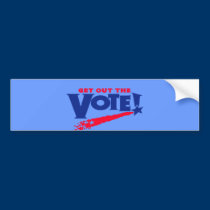 GetOutTheVote bumper stickers