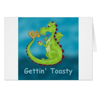 Gettin' Toasty card