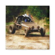 Getting Air in a Dune Buggy Fridge Magnets