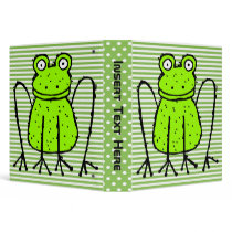 Getting Froggy Avery Binder