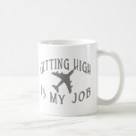 Getting High Airline Pilot mugs