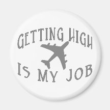 Getting High Airline Pilot Magnet