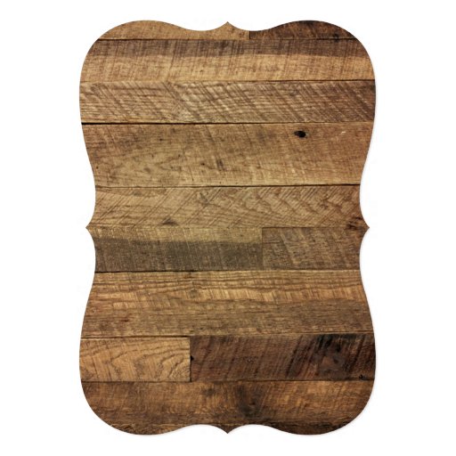 Getting Hitched Barn Wood Wedding Invitations