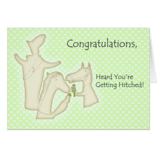 Getting Hitched zazzle_card