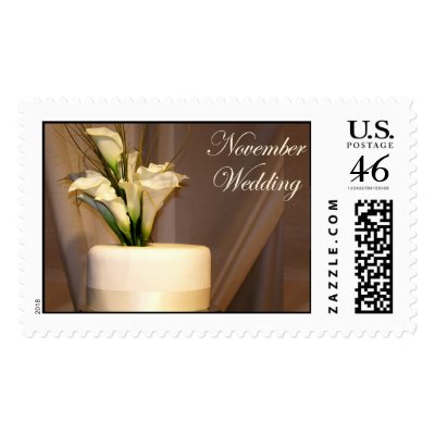 Getting married in November? Postage Stamps