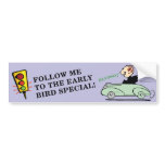 GETTING OLD BUMPER STICKER