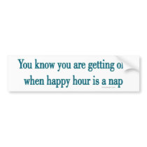 Getting Old bumper stickers by ironydesigns Getting Old bumper stickers