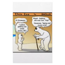 GETTING OLD SUCKS stationery