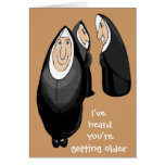 Getting older greeting cards