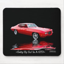 ~Getty Up Go! In A GTO~ Mousepad mousepads