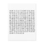 Gettysburg Address in Hex Post Card