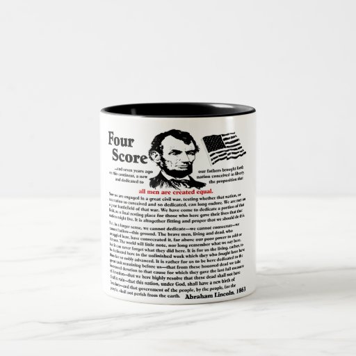Gettysburg Address Mug