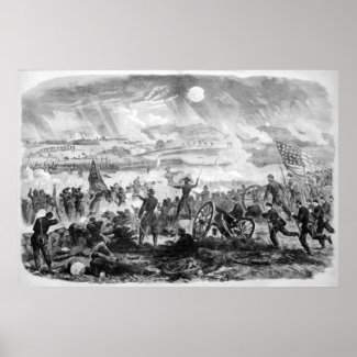 Gettysburg Battle Scene print