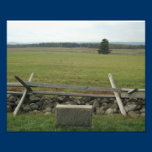 Gettysburg Battlefield Line of Skirmish 7/3/1863 photography