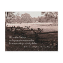 Gettysburg - Battlefield Postcard #2