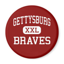 Gettysburg - Braves - Area - Gettysburg magnets