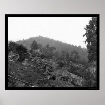 Gettysburg Breastworks on Little Round Top 1863 Posters