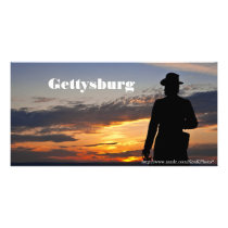 Gettysburg Sunset Photo Card