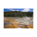 Geyser in Yellowstone National Park posters