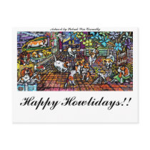 GGBR holiday 08, Happy Howlidays!! postcards