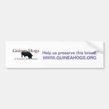 GH Farmers Friend, Help us preserve this breed.... Bumper Stickers