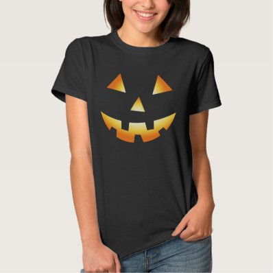 GH Glowing Pumpkin Cool Halloween Shirt