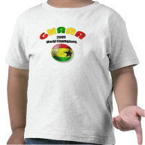 Ghana 2009 U20 Soccer World champions t-shirts