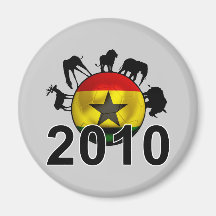 Ghana 2010 fridge magnet