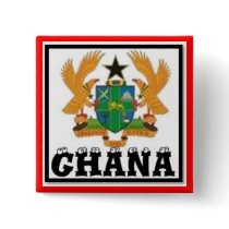Ghana (Africa) buttons by AFRICANKOKO Ghana (Africa) buttons