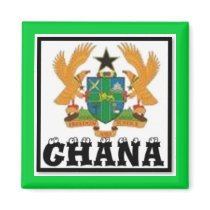 Ghana (Africa) magnets by AFRICANKOKO Ghana (Africa) magnets