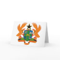 Ghana Coat of Arms Greeting Card