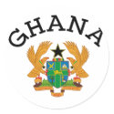 Ghana Coat of Arms sticker