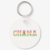 Ghana Colors design! keychains