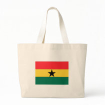 Ghana Flag Tote Bags
